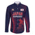 Custom Baseball Japan Family Matching Puletasi and Hawaiian Shirt Japan Samurai Go Champions