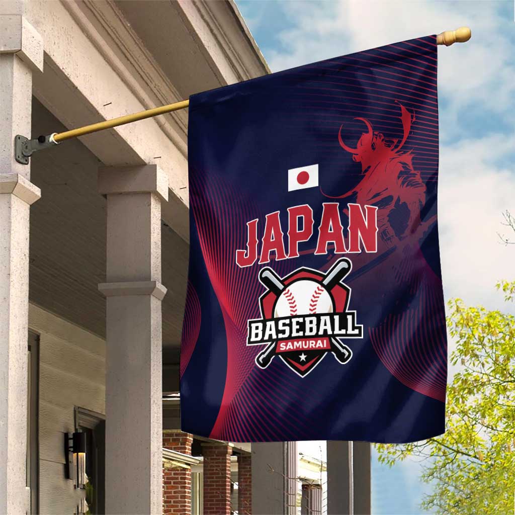 Baseball Japan Garden Flag Japan Samurai Go Champions