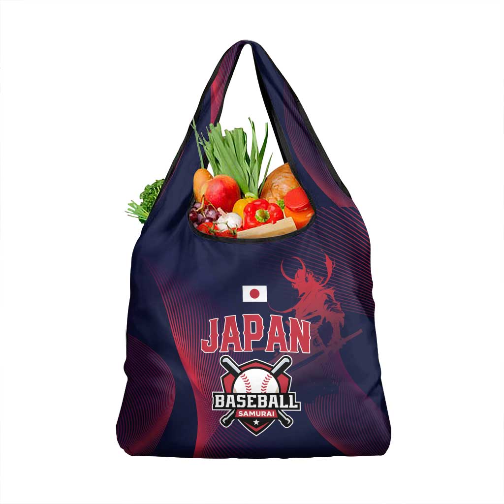 Baseball Japan Grocery Bag Japan Samurai Go Champions