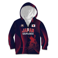 Custom Baseball Japan Kid Hoodie Japan Samurai Go Champions