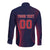 Custom Baseball Japan Long Sleeve Button Shirt Japan Samurai Go Champions