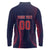 Custom Baseball Japan Long Sleeve Polo Shirt Japan Samurai Go Champions