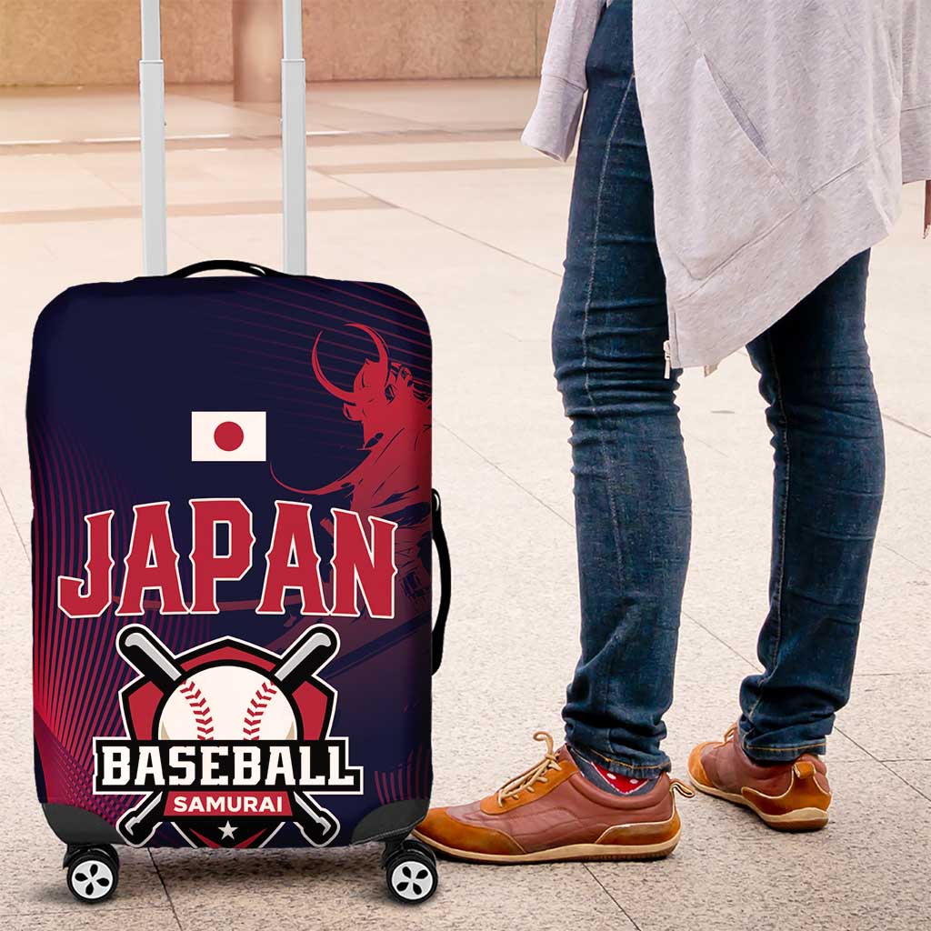 Baseball Japan Luggage Cover Japan Samurai Go Champions