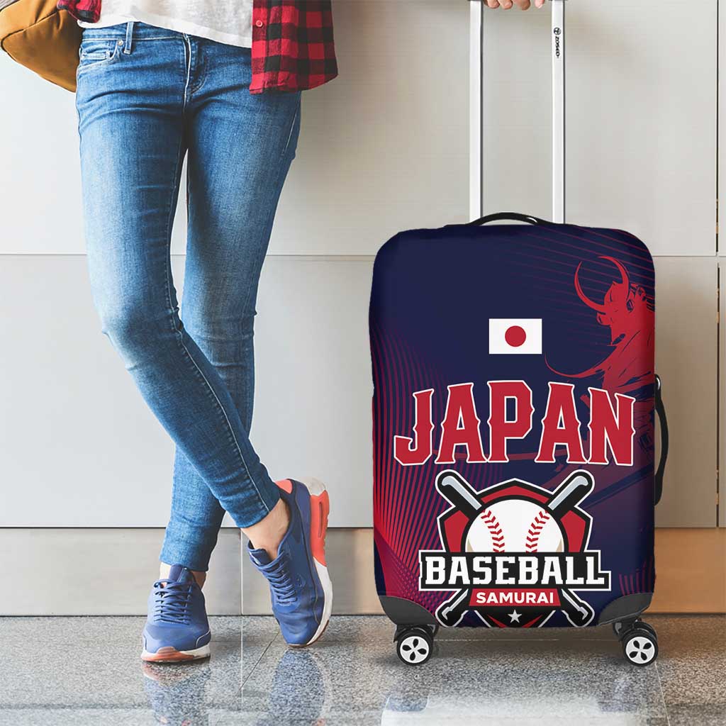 Baseball Japan Luggage Cover Japan Samurai Go Champions