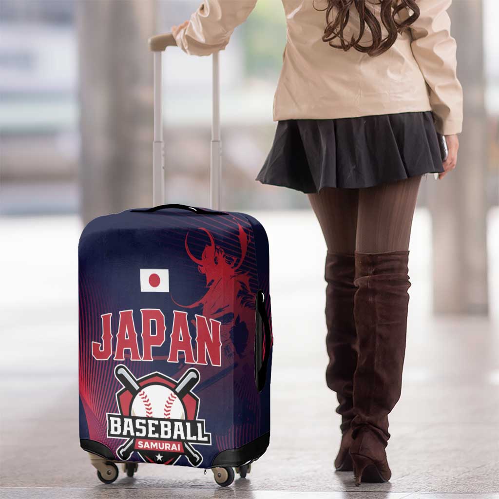 Baseball Japan Luggage Cover Japan Samurai Go Champions