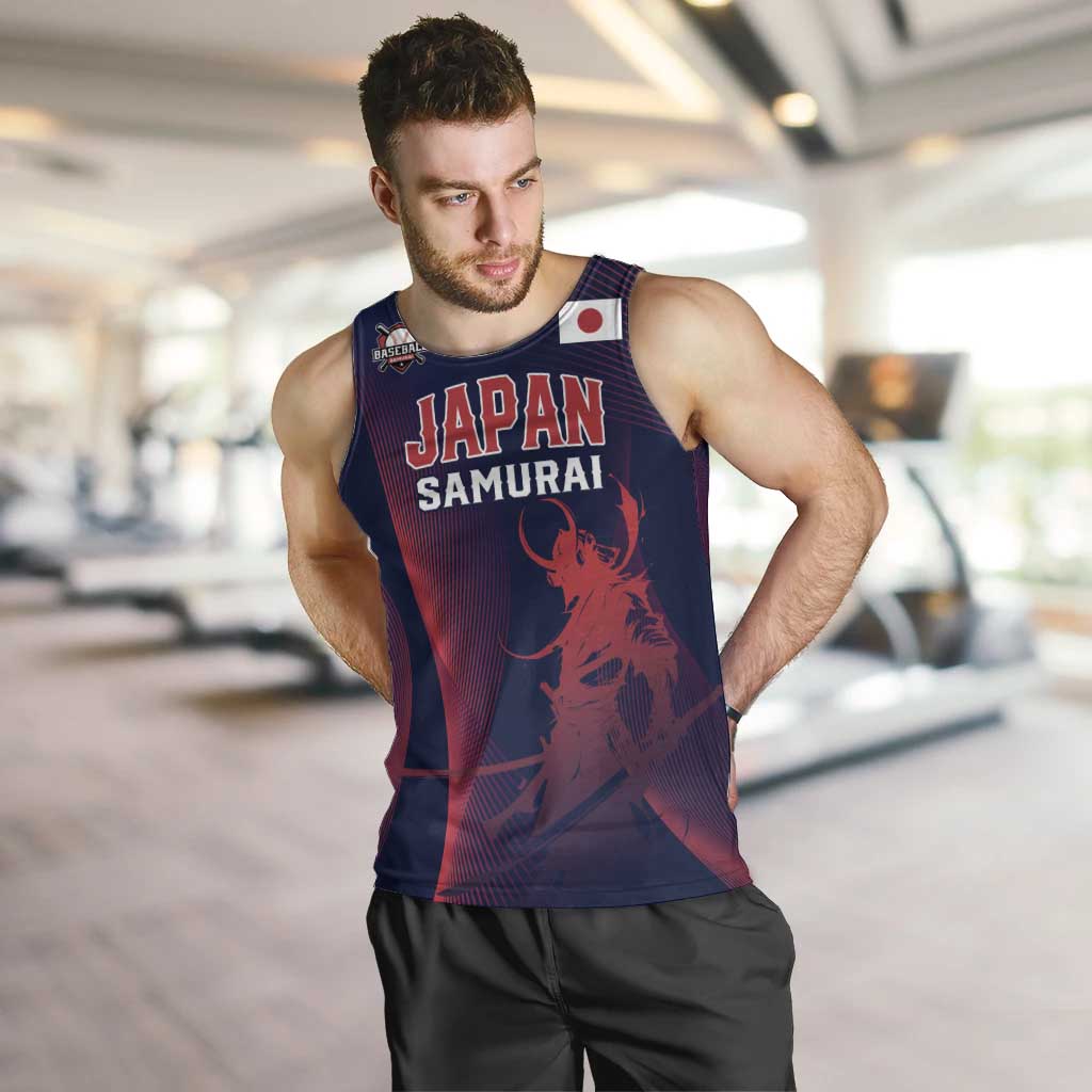 Custom Baseball Japan Men Tank Top Japan Samurai Go Champions