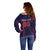 Custom Baseball Japan Off Shoulder Sweater Japan Samurai Go Champions