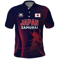 Custom Baseball Japan Polo Shirt Japan Samurai Go Champions