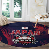 Baseball Japan Round Carpet Japan Samurai Go Champions