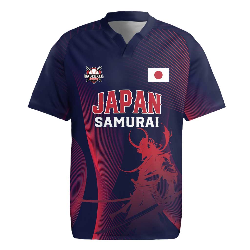 Custom Baseball Japan Rugby Jersey Japan Samurai Go Champions
