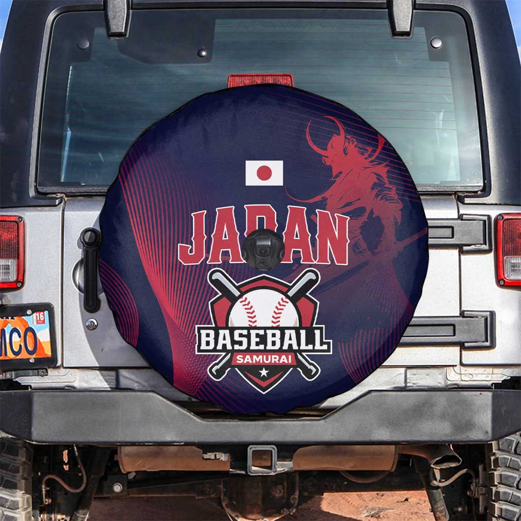 Baseball Japan Spare Tire Cover Japan Samurai Go Champions