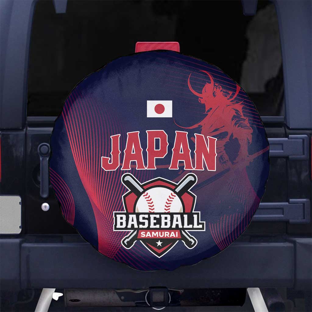 Baseball Japan Spare Tire Cover Japan Samurai Go Champions