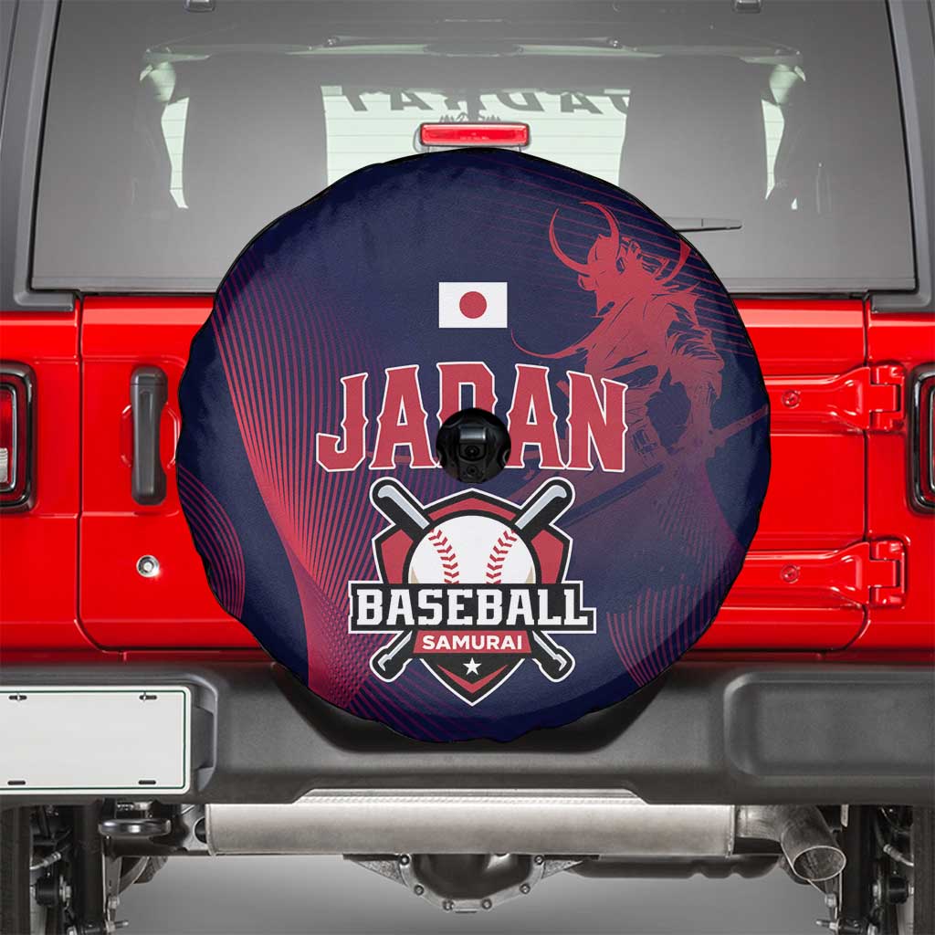 Baseball Japan Spare Tire Cover Japan Samurai Go Champions