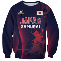 Custom Baseball Japan Sweatshirt Japan Samurai Go Champions