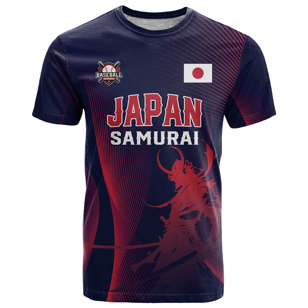 Custom Baseball Japan T Shirt Japan Samurai Go Champions