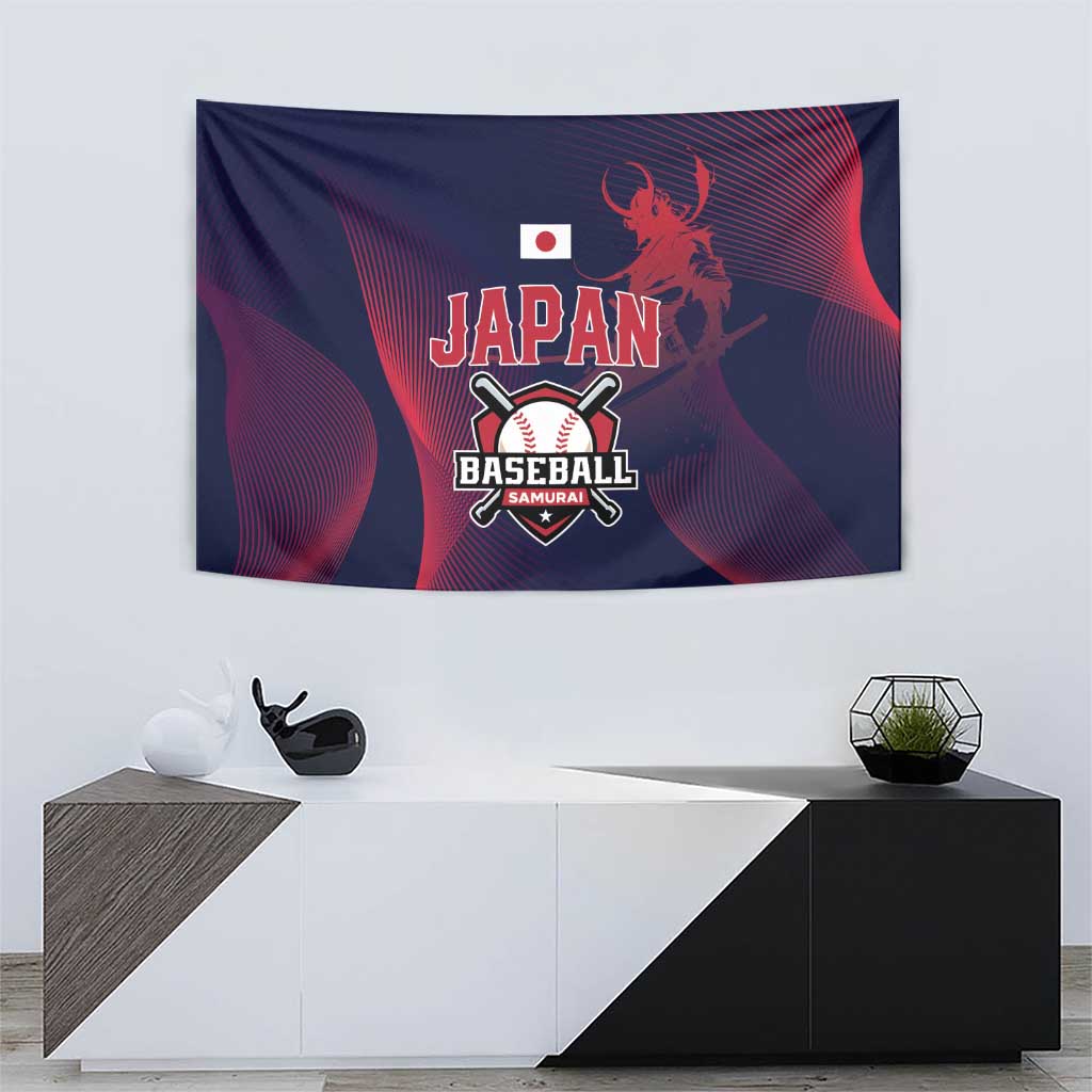 Baseball Japan Tapestry Japan Samurai Go Champions