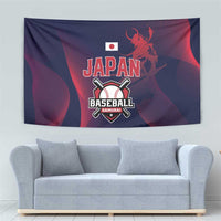 Baseball Japan Tapestry Japan Samurai Go Champions