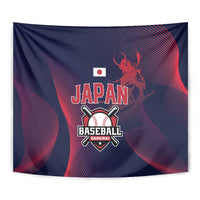 Baseball Japan Tapestry Japan Samurai Go Champions
