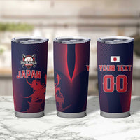 Custom Baseball Japan Tumbler Cup Japan Samurai Go Champions