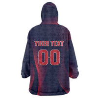 Custom Baseball Japan Wearable Blanket Hoodie Japan Samurai Go Champions