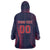 Custom Baseball Japan Wearable Blanket Hoodie Japan Samurai Go Champions