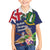 Personalised British Virgin Islands Hawaiian Shirt Two Turtle Doves Tropical Flowers
