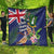 British Virgin Islands Quilt Two Turtle Doves Tropical Flowers