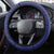 British Virgin Islands Steering Wheel Cover Two Turtle Doves Tropical Flowers