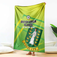 British Virgin Islands Football Blanket Come On The Nature Boys