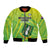 Custom British Virgin Islands Football Bomber Jacket Come On The Nature Boys