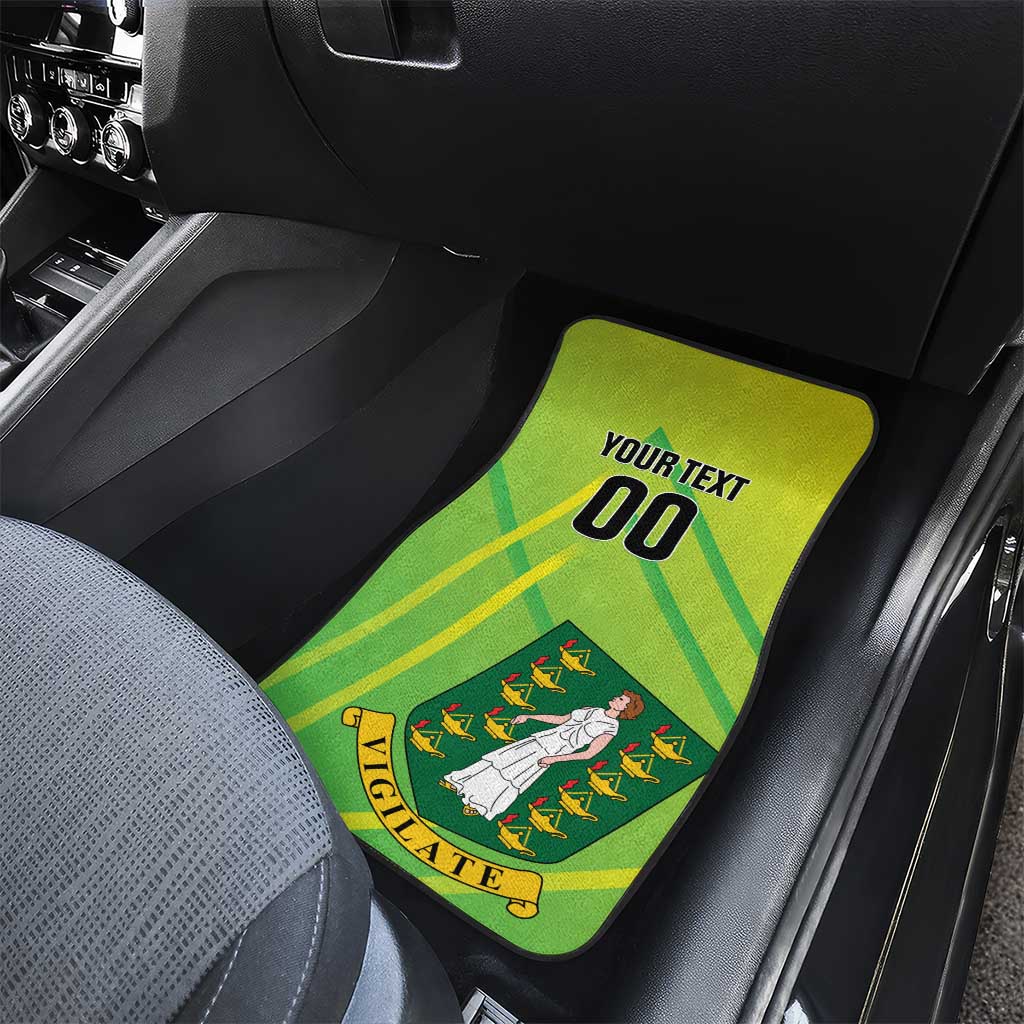 British Virgin Islands Football Car Mats Come On The Nature Boys
