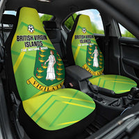 British Virgin Islands Football Car Seat Cover Come On The Nature Boys