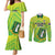 Custom British Virgin Islands Football Couples Matching Mermaid Dress and Long Sleeve Button Shirt Come On The Nature Boys