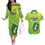 Custom British Virgin Islands Football Couples Matching Off The Shoulder Long Sleeve Dress and Hawaiian Shirt Come On The Nature Boys