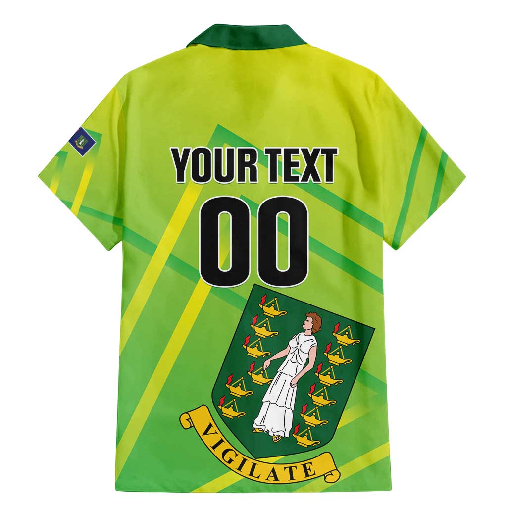 Custom British Virgin Islands Football Family Matching Mermaid Dress and Hawaiian Shirt Come On The Nature Boys