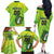 Custom British Virgin Islands Football Family Matching Off The Shoulder Long Sleeve Dress and Hawaiian Shirt Come On The Nature Boys