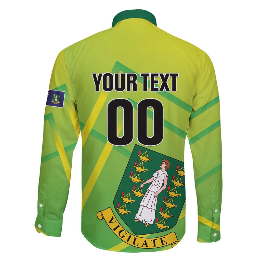 Custom British Virgin Islands Football Family Matching Puletasi and Hawaiian Shirt Come On The Nature Boys