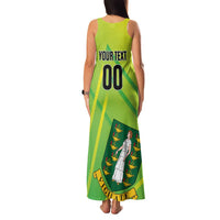 Custom British Virgin Islands Football Family Matching Tank Maxi Dress and Hawaiian Shirt Come On The Nature Boys