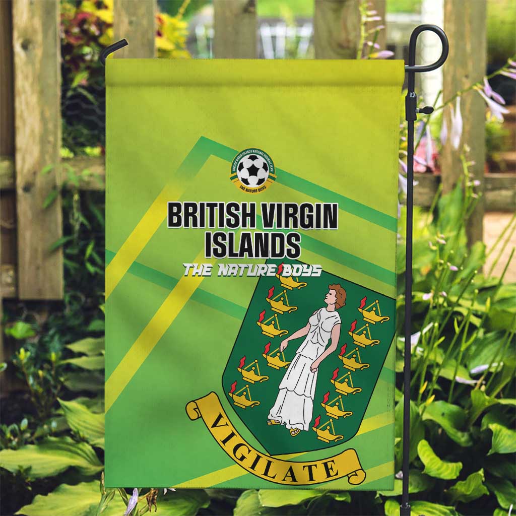 British Virgin Islands Football Garden Flag Come On The Nature Boys