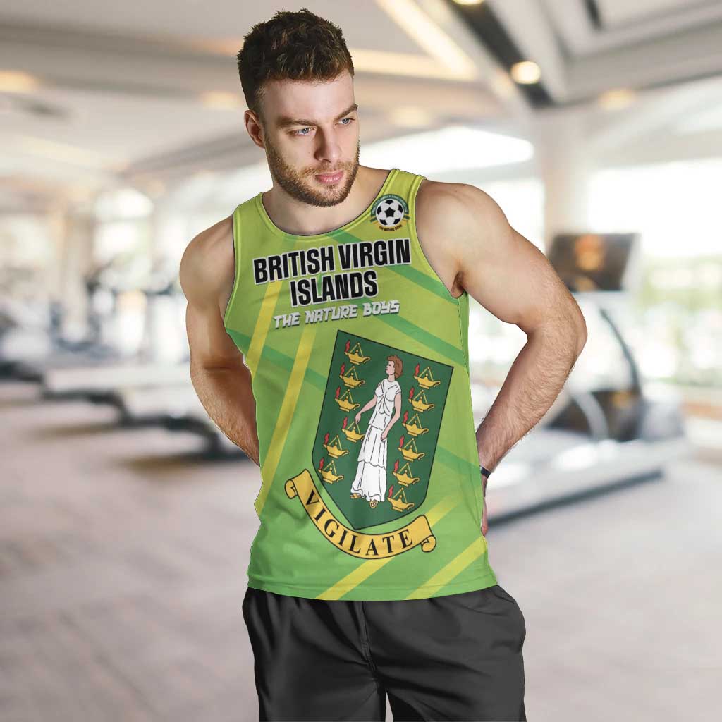 Custom British Virgin Islands Football Men Tank Top Come On The Nature Boys