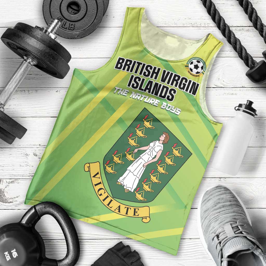 Custom British Virgin Islands Football Men Tank Top Come On The Nature Boys