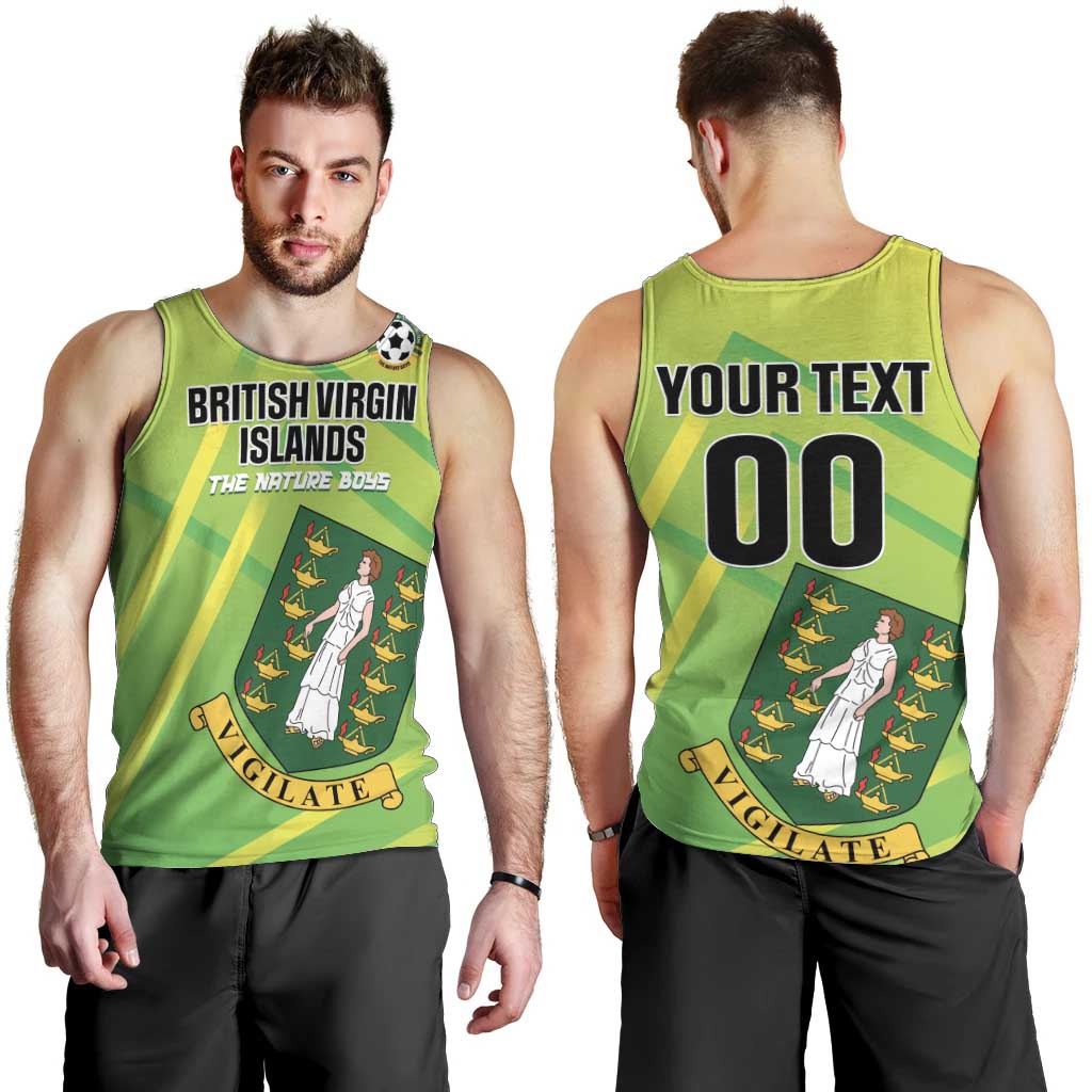 Custom British Virgin Islands Football Men Tank Top Come On The Nature Boys