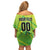 Custom British Virgin Islands Football Off Shoulder Short Dress Come On The Nature Boys