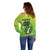Custom British Virgin Islands Football Off Shoulder Sweater Come On The Nature Boys