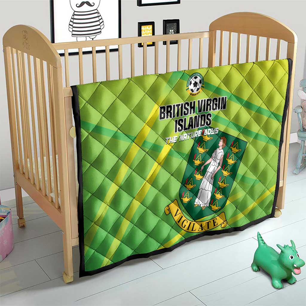 British Virgin Islands Football Quilt Come On The Nature Boys