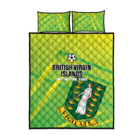 British Virgin Islands Football Quilt Bed Set Come On The Nature Boys