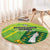 British Virgin Islands Football Round Carpet Come On The Nature Boys