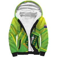 Custom British Virgin Islands Football Sherpa Hoodie Come On The Nature Boys