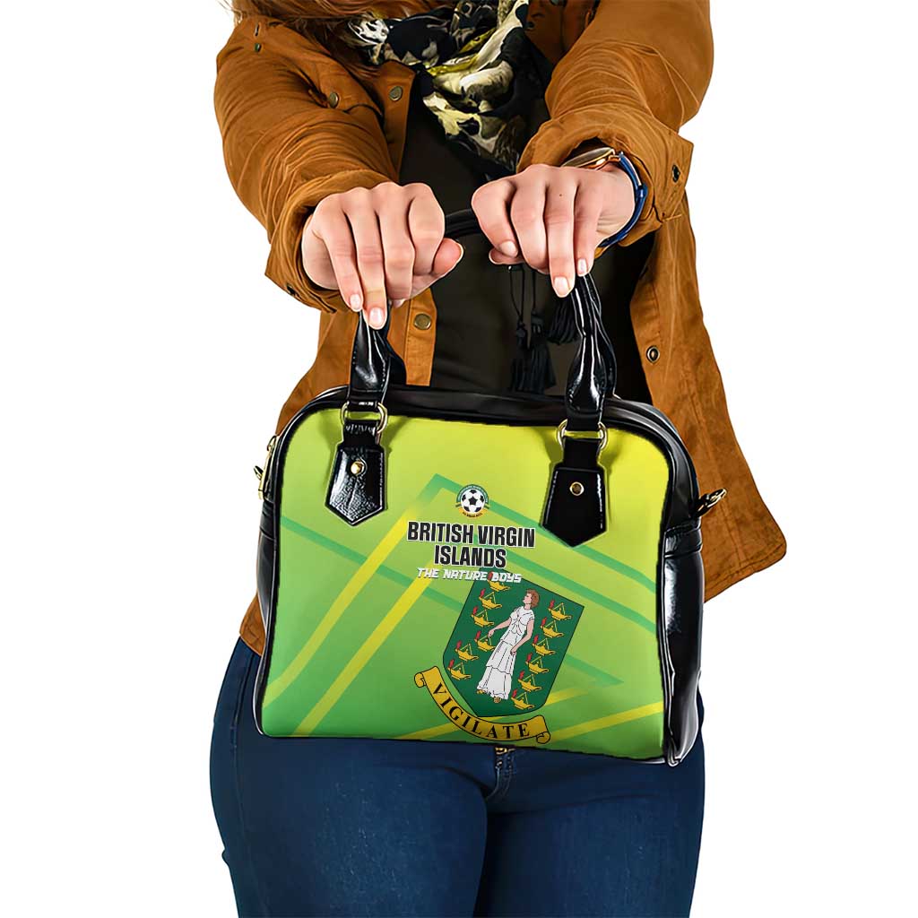 British Virgin Islands Football Shoulder Handbag Come On The Nature Boys