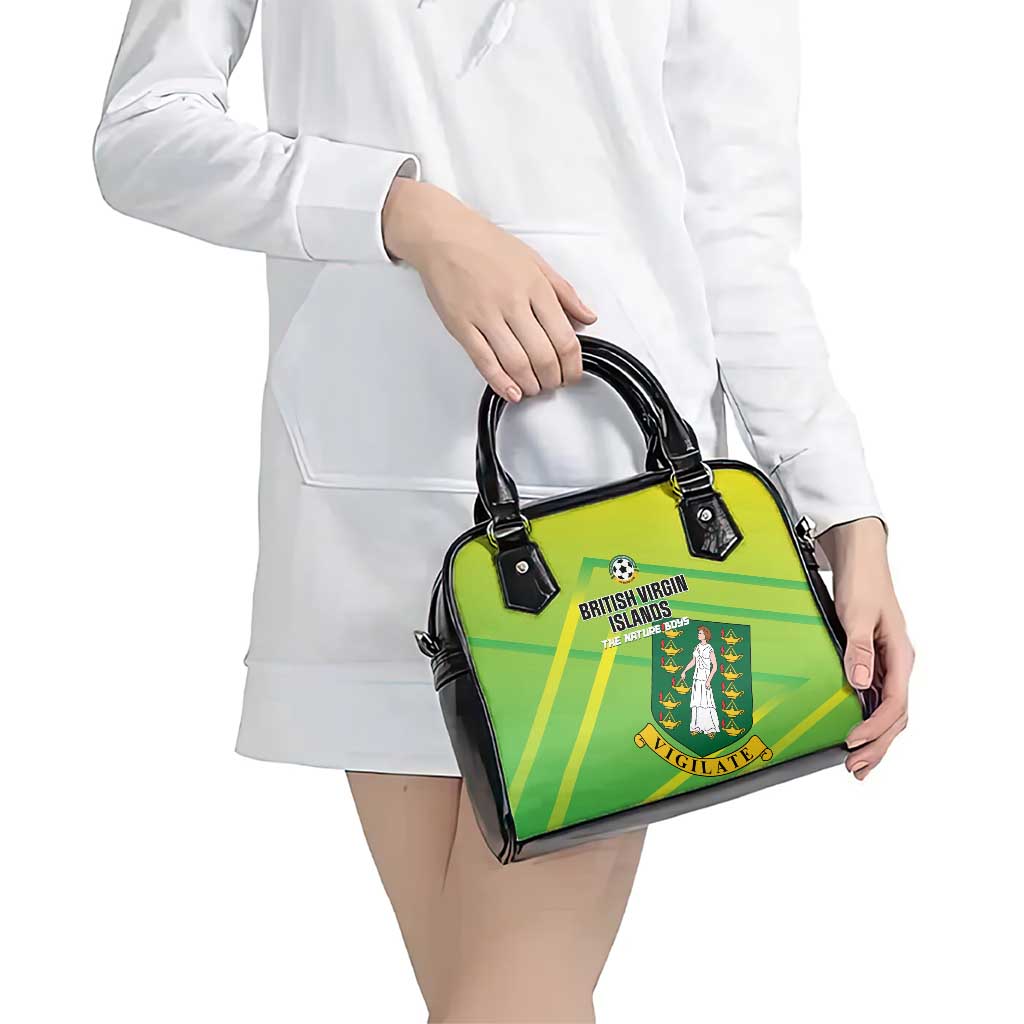 British Virgin Islands Football Shoulder Handbag Come On The Nature Boys